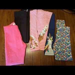 Mini Boden Cosy and Applique Legging Bundle